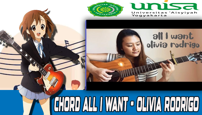 Chord All I Want Olivia Rodrigo