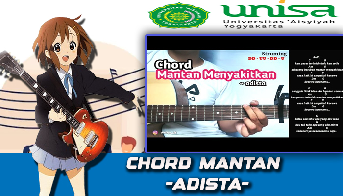Chord Gitar Mantan Menyakitkan Adista Terbaru