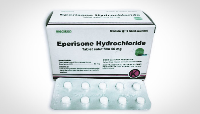 Eperisone 50 mg 10 Tablet